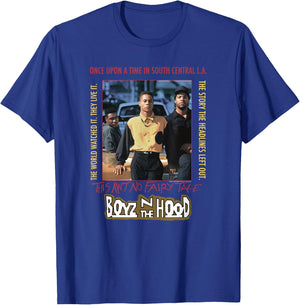 Boyz n The Hood Vintage Poster T-Shirt - T-Shirt | Royal