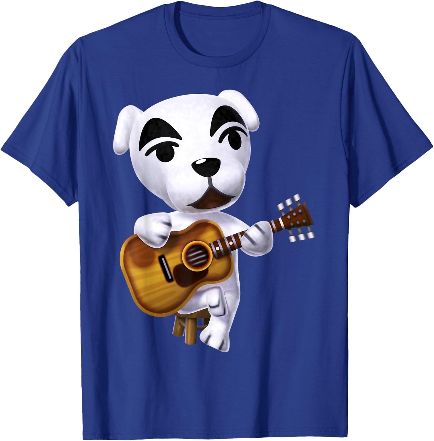Nintendo Animal Cross K.K. Slider Strumming Graphic T-Shirt - T-Shirt | Royal