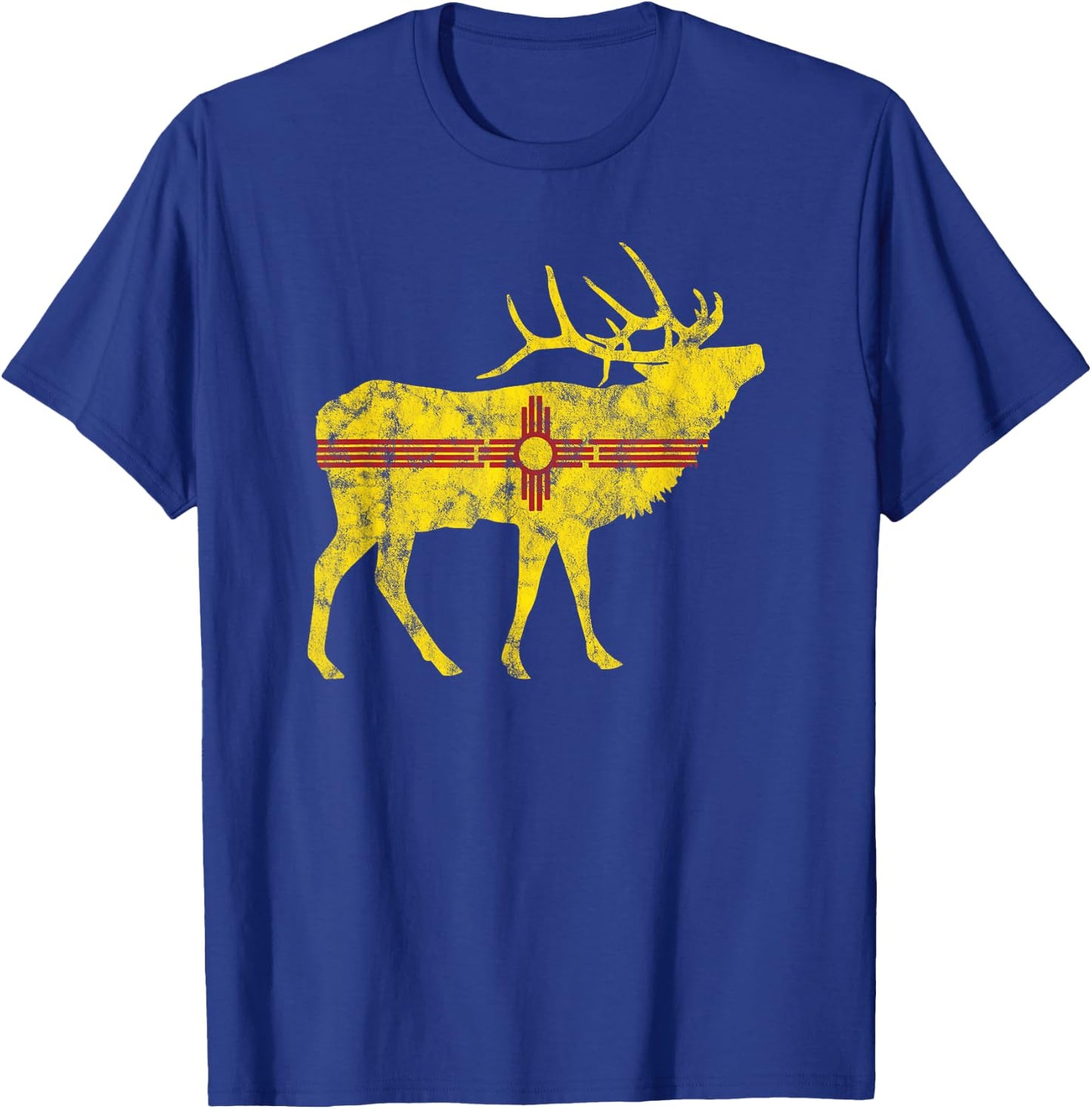 New Mexico Elk Hunting T-Shirt - T-Shirt | Royal