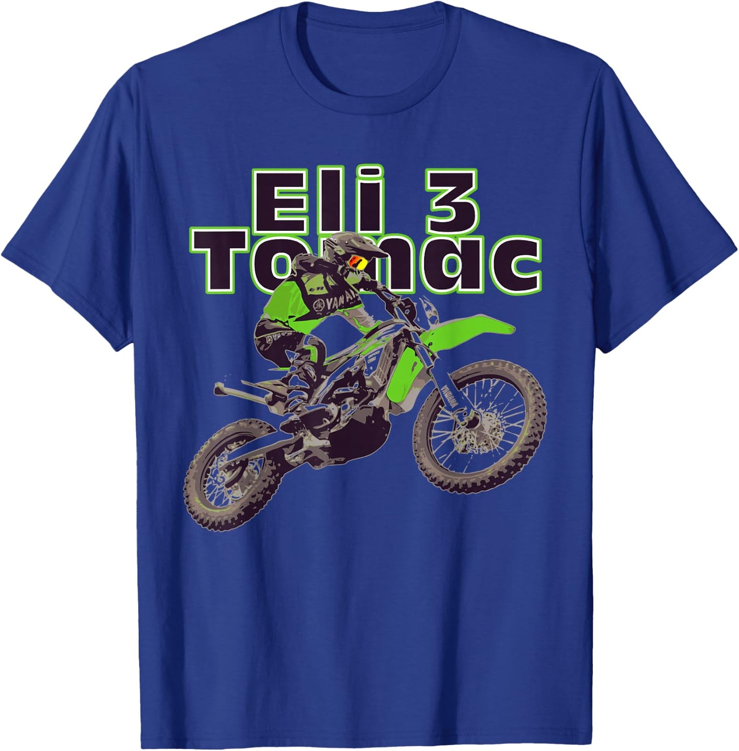 Motorcross Eli 3 Tomac T-Shirt - T-Shirt | Royal