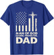 Christian Man of God Leader Protector DAD Father's Day T-Shirt - T-Shirt | Royal