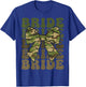 Camo Bride Coquette Bow Retro Groovy Camouflage Bridal Party T-Shirt - T-Shirt | Royal