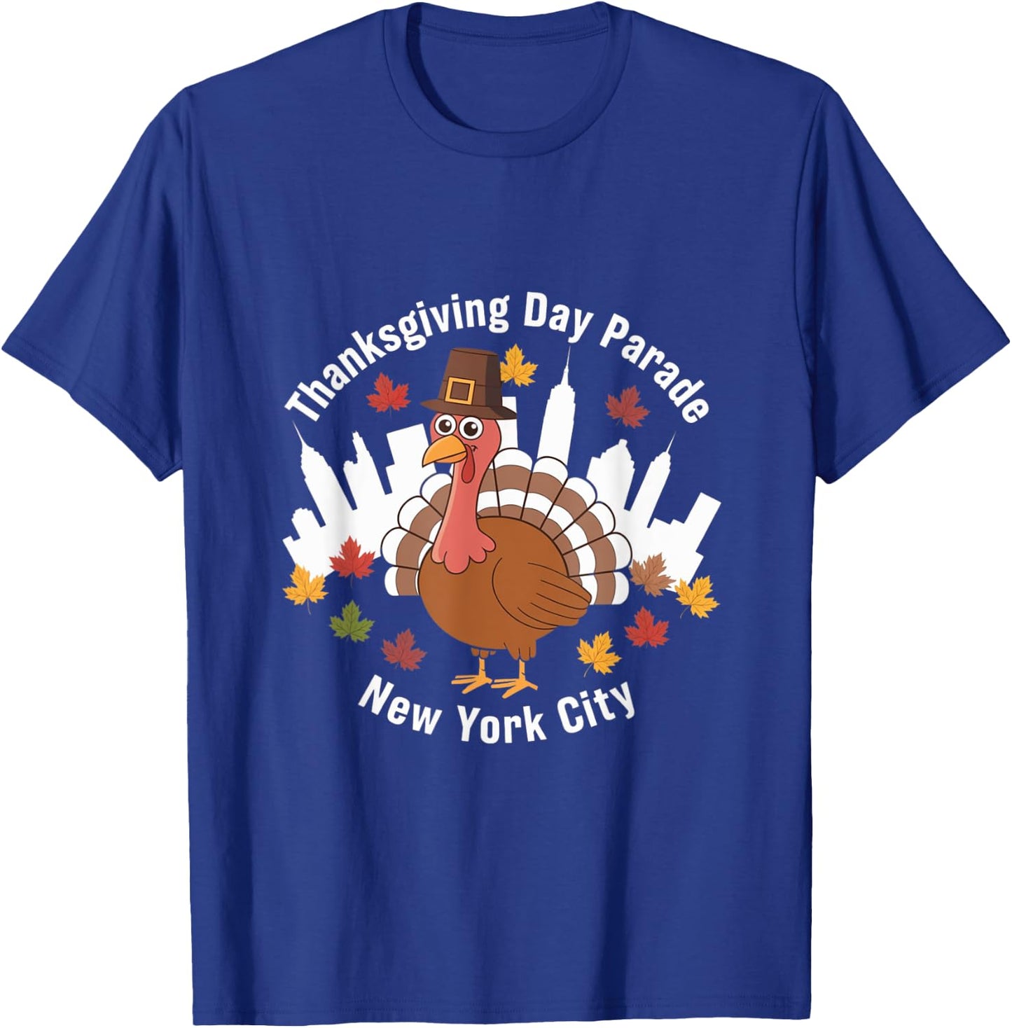 Thanksgiving Day Parade New York City T-Shirt - T-Shirt | Royal