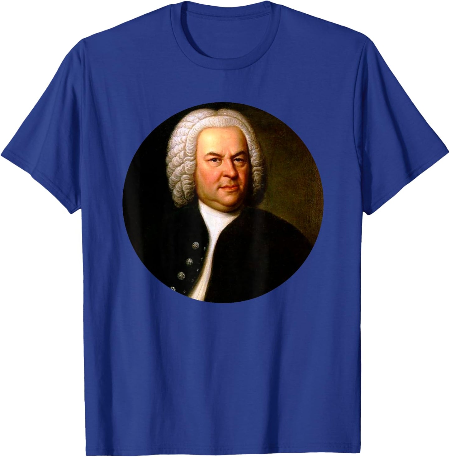 Johann Sebastian Bach Composer Portrait T-Shirt - T-Shirt | Royal