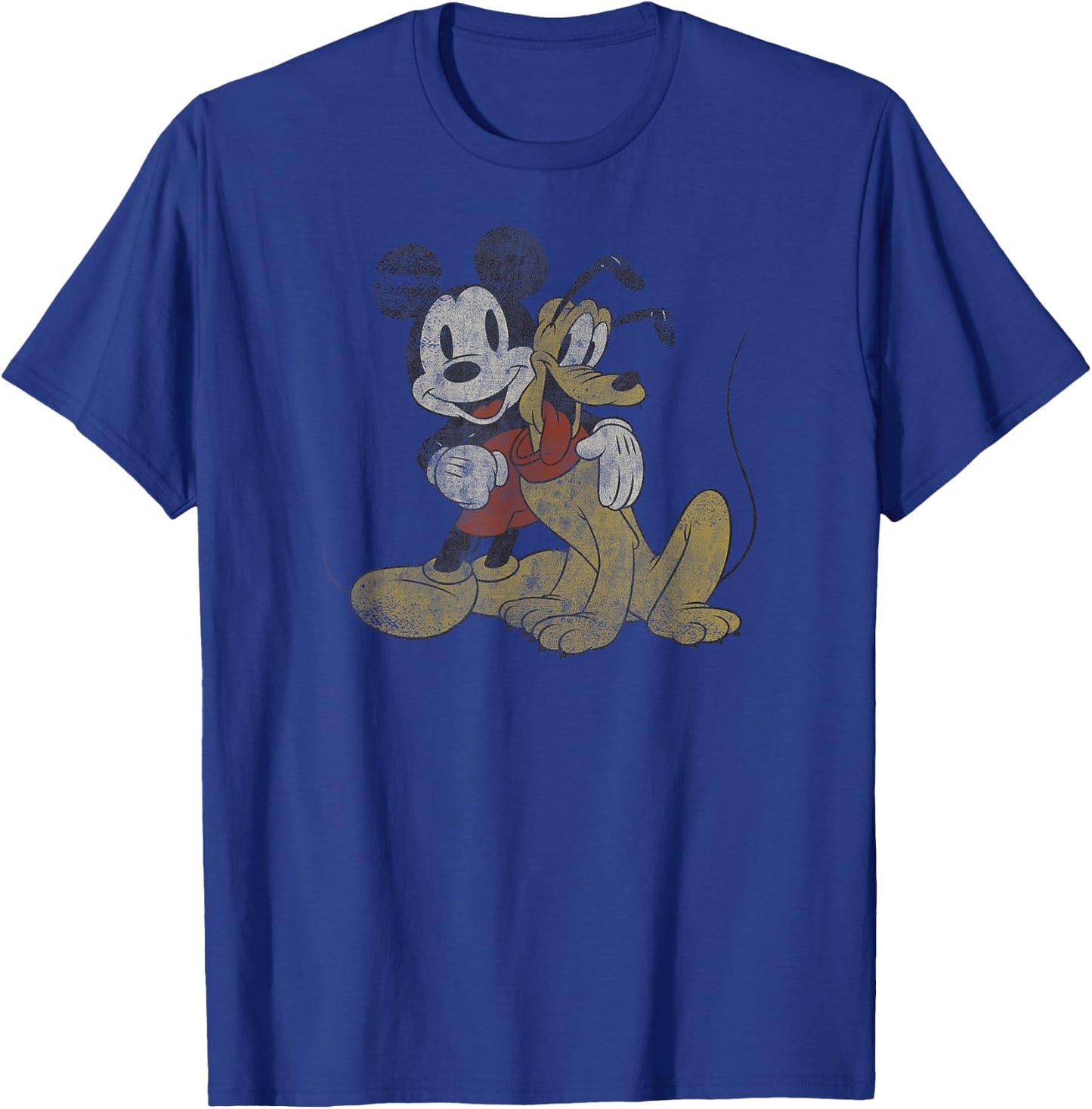 Disney - Mickey Mouse and Pluto Best Buds T-Shirt - T-Shirt | Royal
