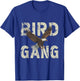 Bird Gang Eagles Flying Design T-Shirt - T-Shirt | Royal