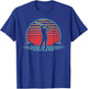 Golf Retro Vintage 70s 80s Style Golfer Player Gift T-Shirt - T-Shirt | Royal