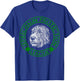Leprechaun Protection League Irish Wolfhound T-Shirt - T-Shirt | Royal