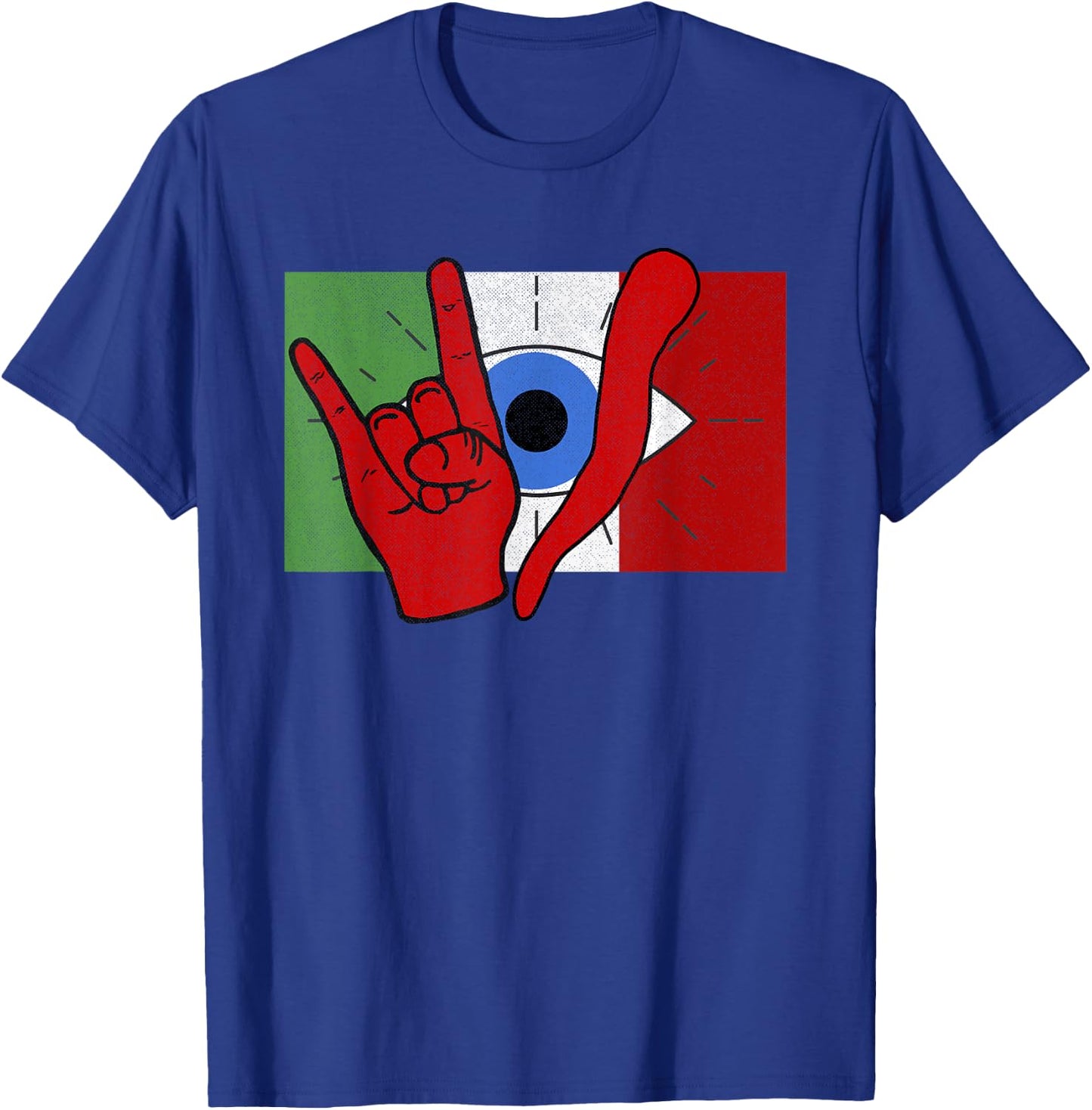 Italian Evil Eye il Malocchio Maloik Malocchio Italy T-Shirt - T-Shirt | Royal