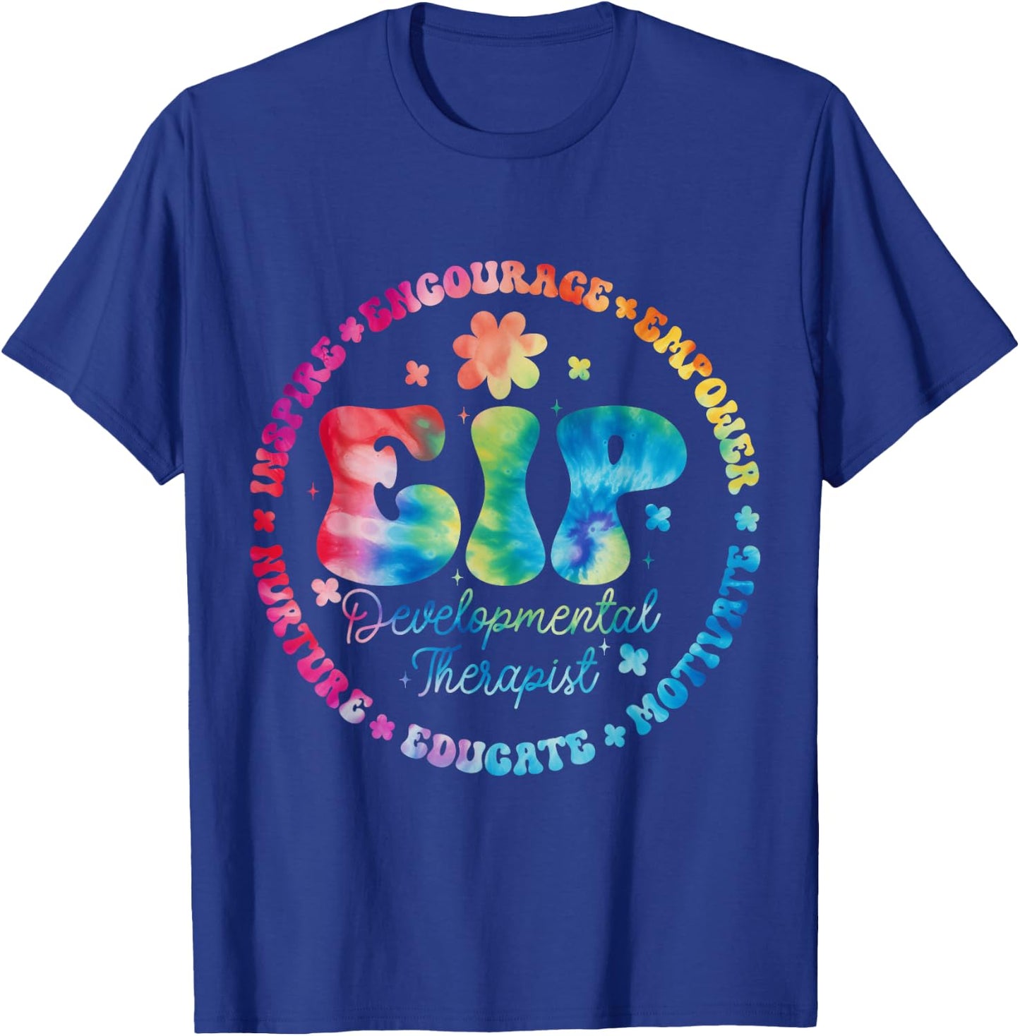 EIP Developmental Therapist Appreciation Week Back to School T-Shirt - T-Shirt | Royal