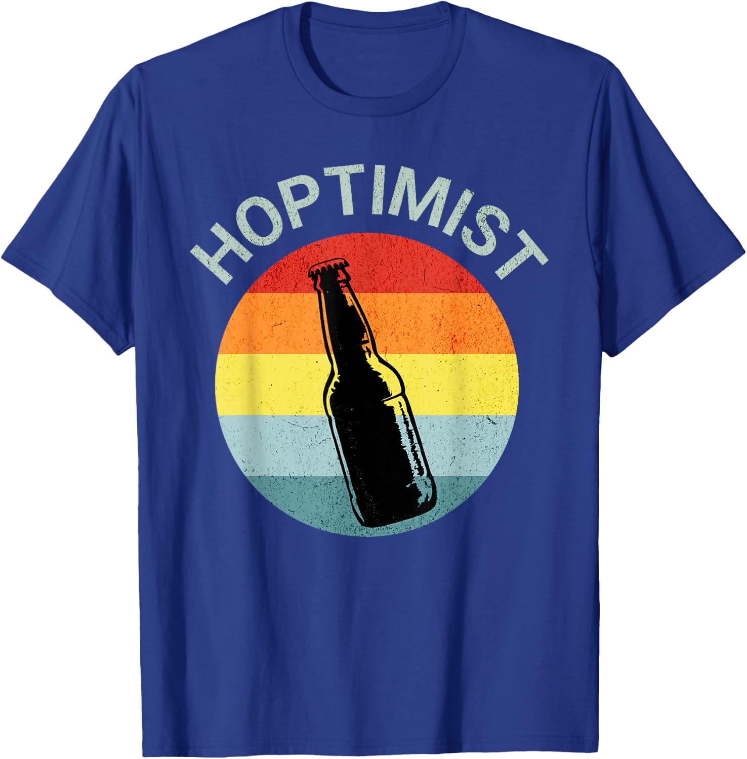 Hoptimist Home Brew Craft Beer Shirts Women Vintage T-Shirt - T-Shirt | Royal