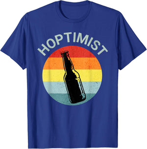 Hoptimist Home Brew Craft Beer Shirts Women Vintage T-Shirt - T-Shirt | Royal