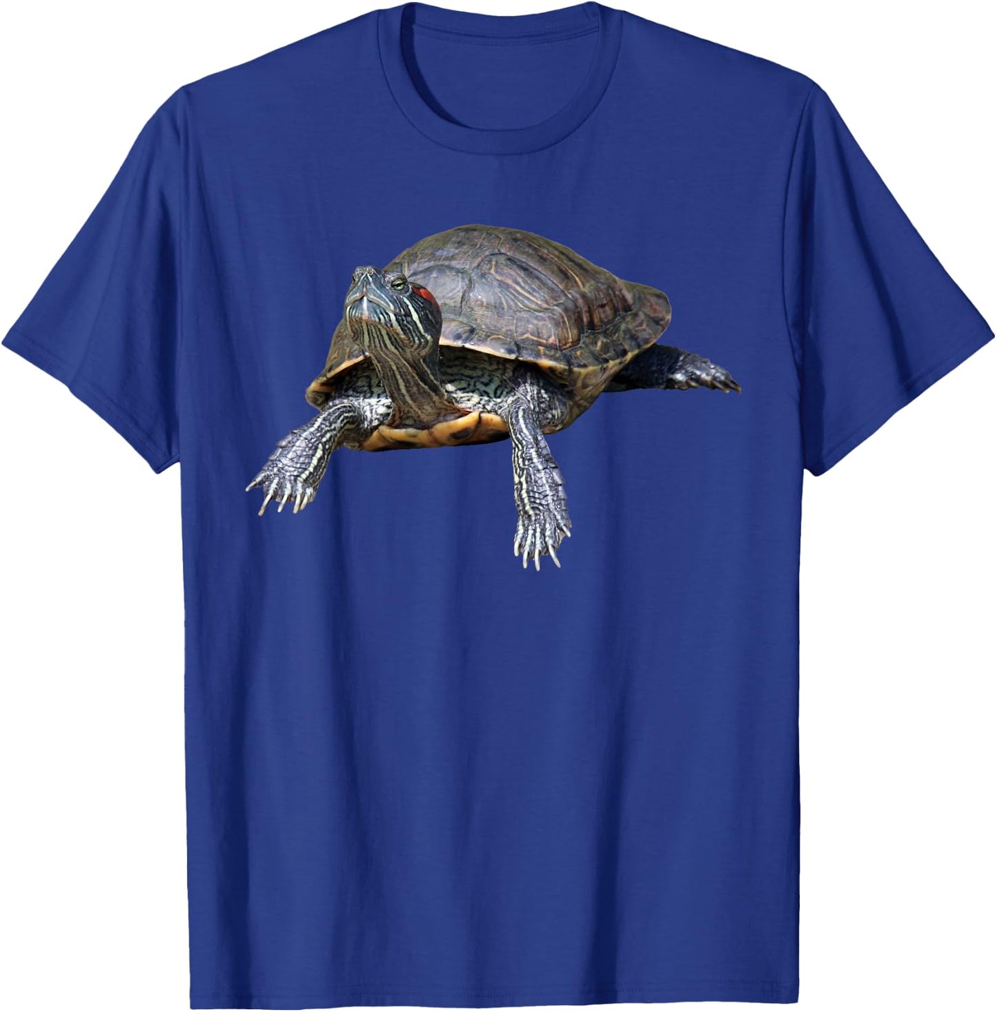 Red-Eared Slider Turtle T-Shirt - T-Shirt | Royal