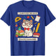 I Survived 100 Days Of School - Funny Cute Teacher Cat Men Women Kids T-Shirt - T-Shirt | Royal