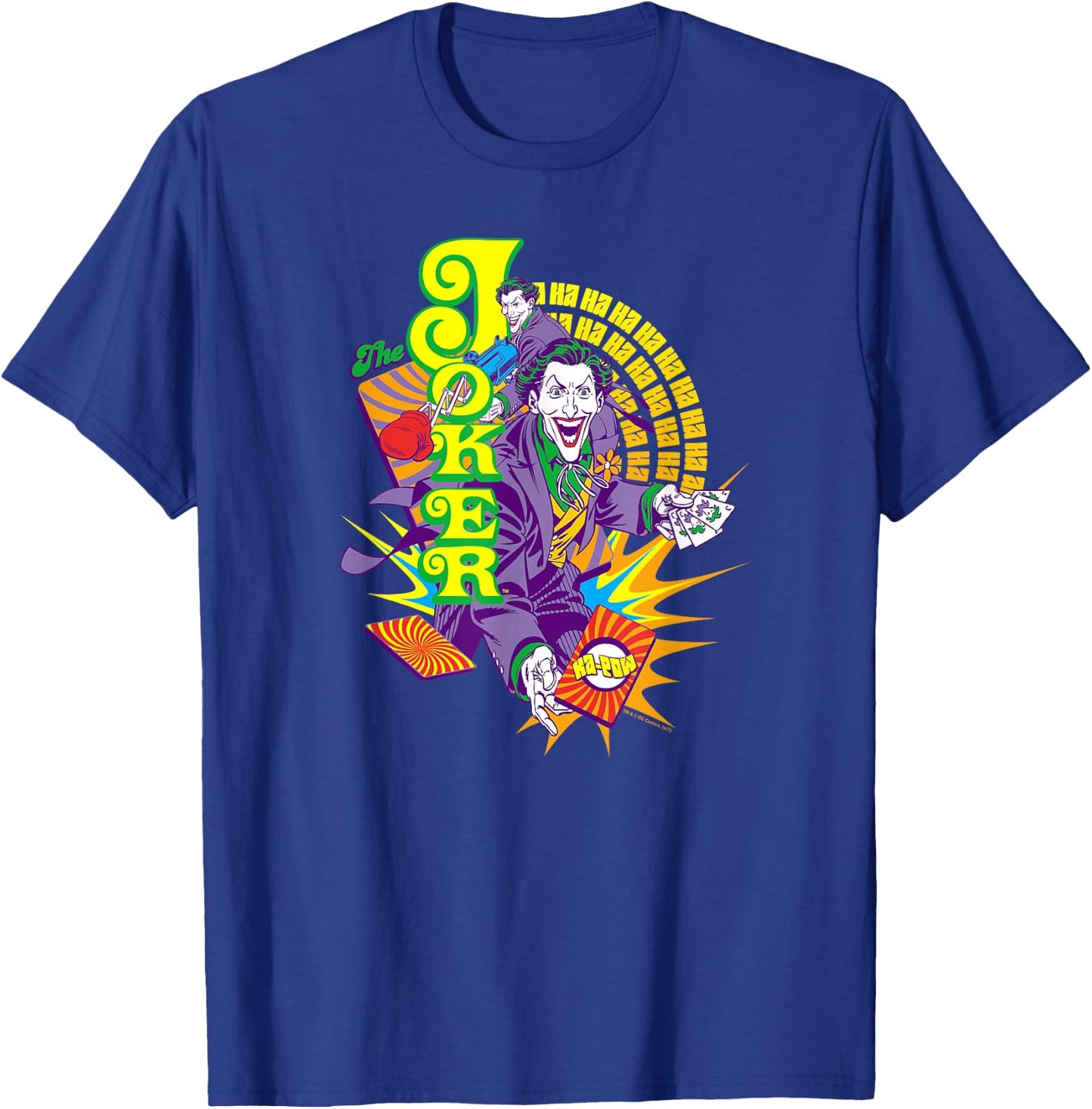 Batman the Joker Raw Deal T-Shirt - T-Shirt | Royal