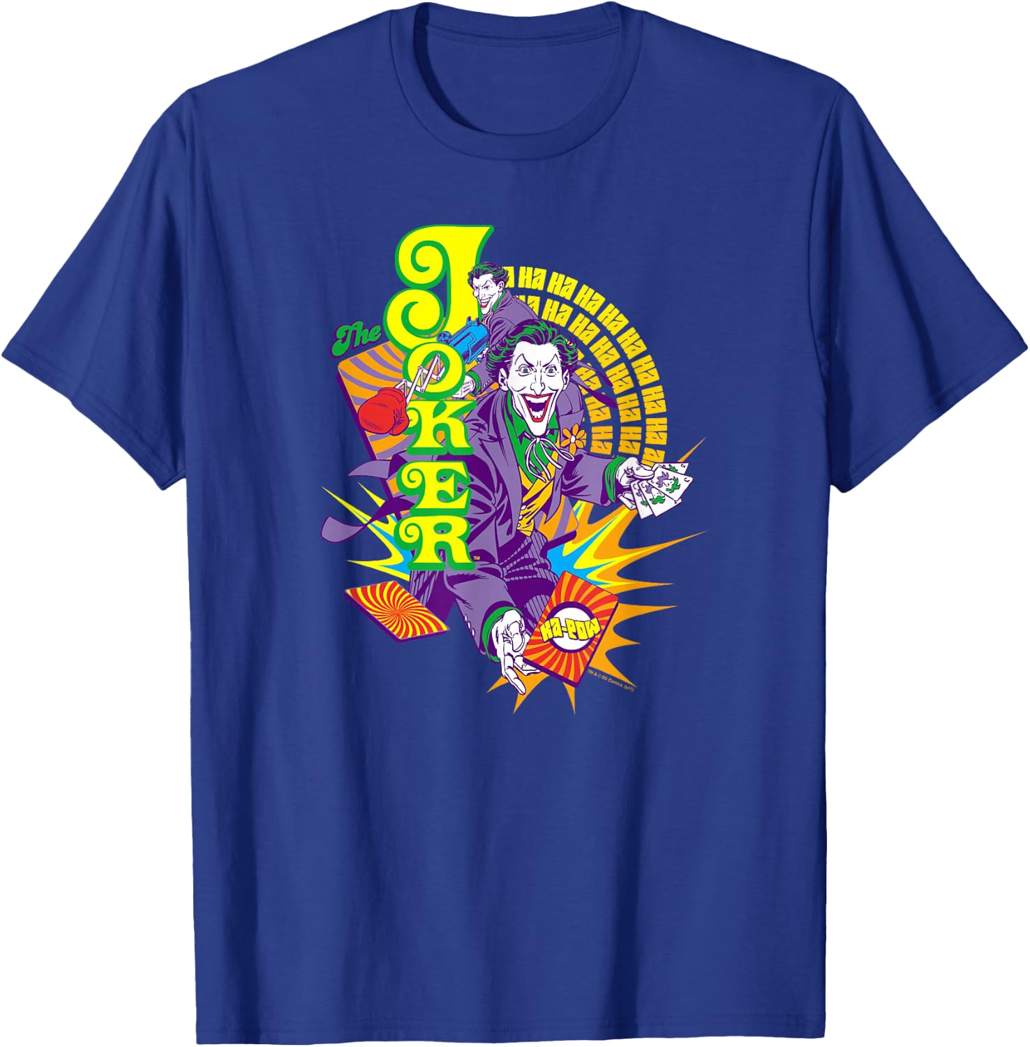 Batman the Joker Raw Deal T-Shirt - T-Shirt | Royal