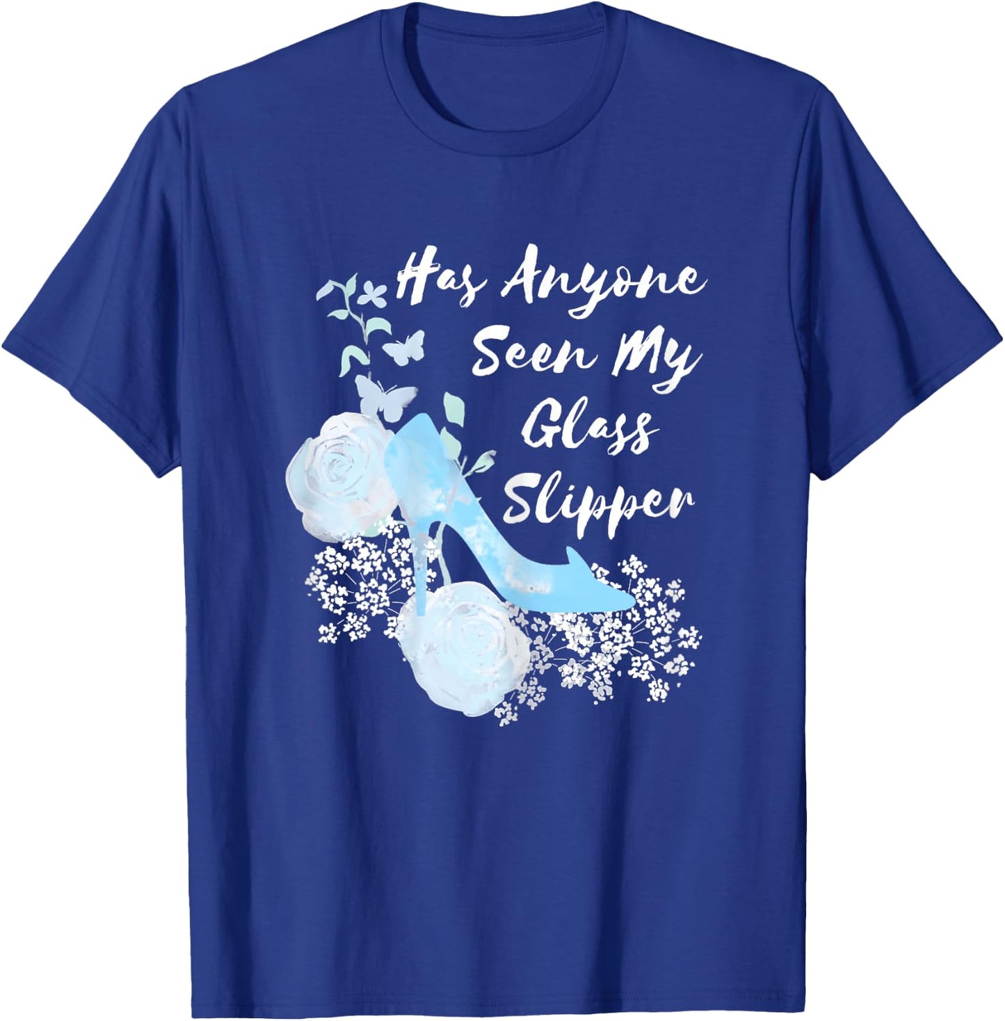 Disney Cinderella Glass Slipper Graphic T-Shirt - T-Shirt | Royal
