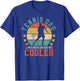 Tennis Dad Vintage Tennis Player Father's Day T-Shirt - T-Shirt | Royal