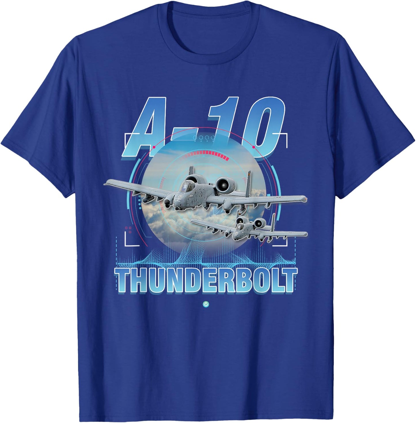 A-10 Thunderbolt II (Warthog) Gift Veterans T-Shirt - T-Shirt | Royal