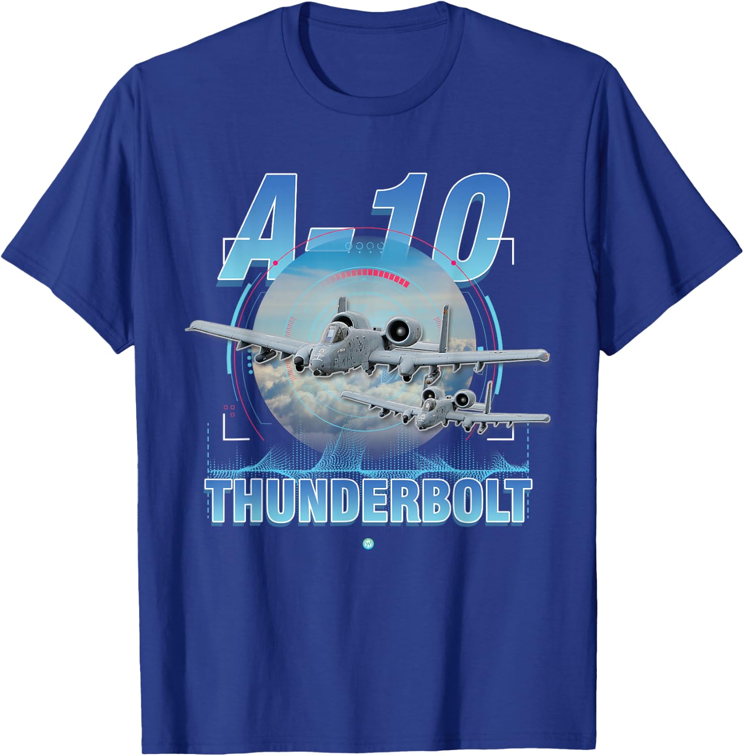 A-10 Thunderbolt II (Warthog) Gift Veterans T-Shirt - T-Shirt | Royal