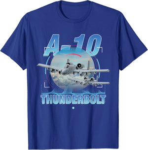 A-10 Thunderbolt II (Warthog) Gift Veterans T-Shirt - T-Shirt | Royal