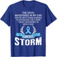 Prostate Cancer Awareness Storm T-Shirt - T-Shirt | Royal