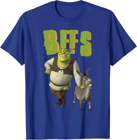 Shrek 2 And Donkey BFFS T-Shirt - T-Shirt | Royal