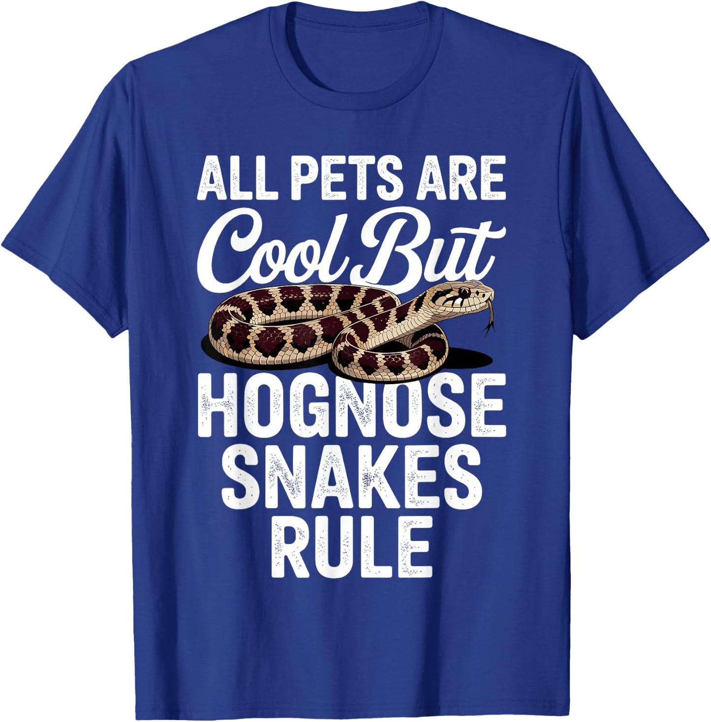 Cool Hognose Snake Art Women Herpetology Hognose T-Shirt - T-Shirt | Royal
