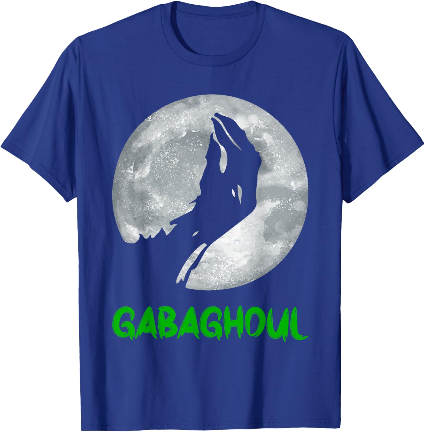 Gabaghoul Funny Hand Moon Bigfoot Santa Christmas Tree Light T-Shirt - T-Shirt | Royal