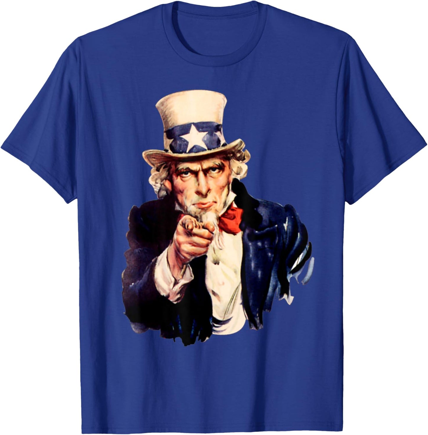 I want you - Uncle Sam FUN T-Shirt - T-Shirt | Royal