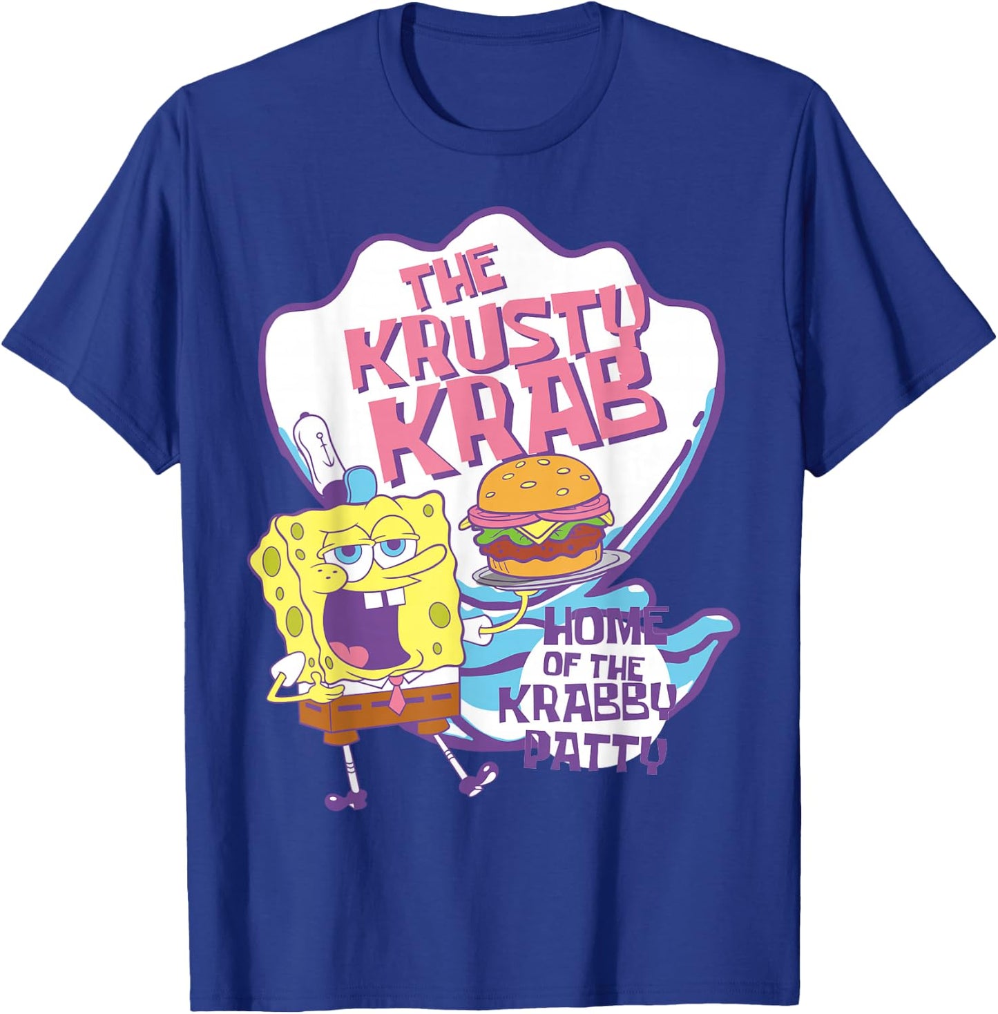 Spongebob Squarepants Pastel Krusty Krab T-Shirt - T-Shirt | Royal
