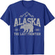Alaska Grizzly Bear Nature Outdoor Souvenir Gift T-Shirt - T-Shirt | Royal