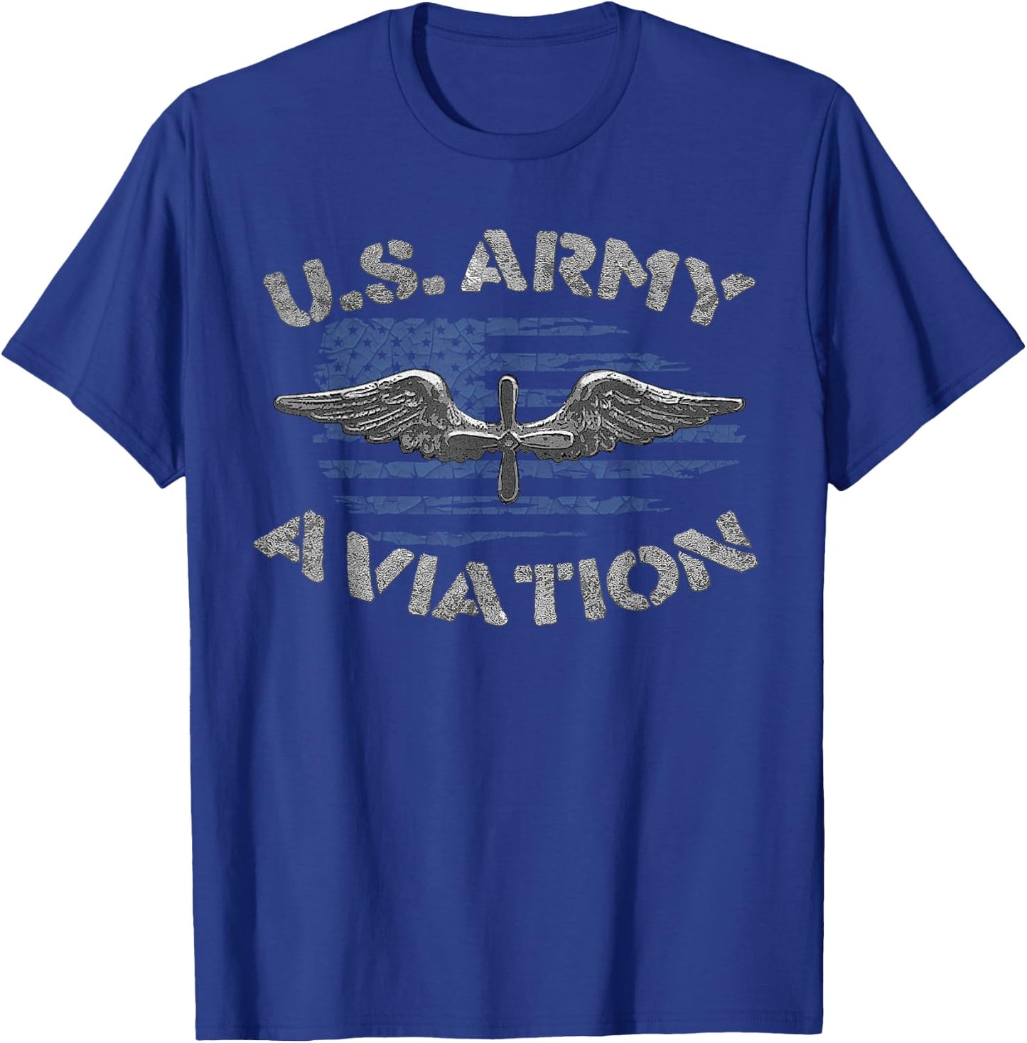 Aircraft Mechanic Flight Instructor Flying Xmas US Army Aviation US Airplanes Pilot , Adult , Black, Small, Short Sleeve, Classic Fit, Cotton 80% Polyester 20%, Aviation Pilot T-Shirt - T-Shirt | Royal