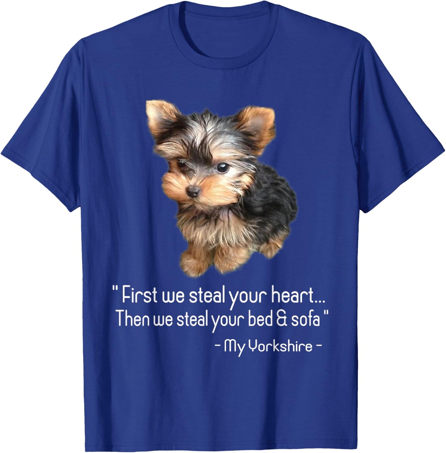 Yorkie T-Shirt - T-Shirt | Royal