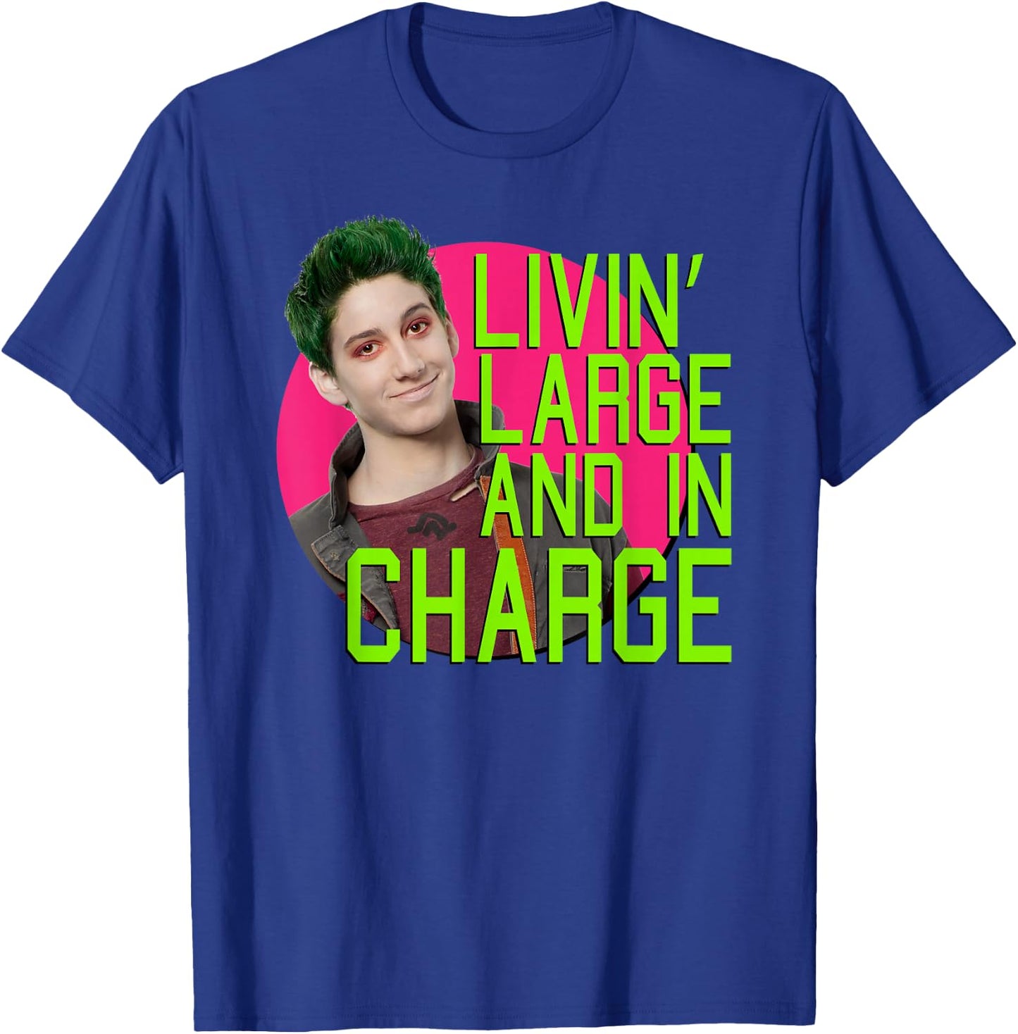 Zombies - Zed Zed Large and In Charge T-Shirt - T-Shirt | Royal