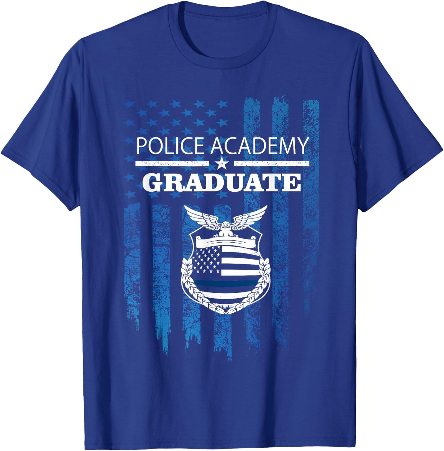 Police Academy Graduate - Police Academy graduation gift T-Shirt - T-Shirt | Royal