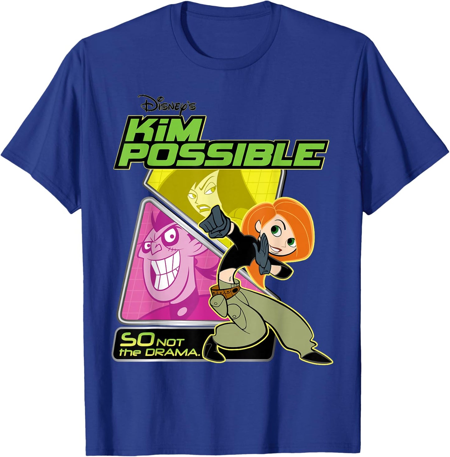 Kim Possible - So Not The Drama Villains T-Shirt - T-Shirt | Royal