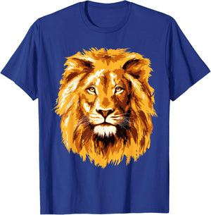 Lion Brown Lion T-Shirt - T-Shirt | Royal