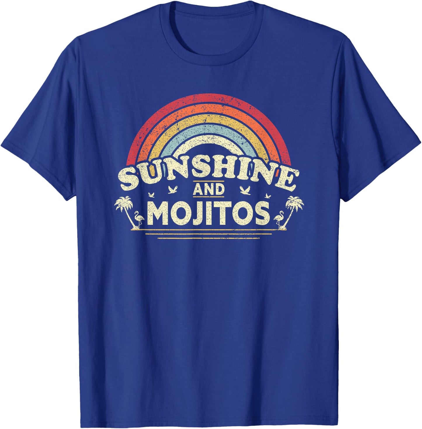 Mojito Sunshine and Mojitos Vintage Shirt T-Shirt - T-Shirt | Royal