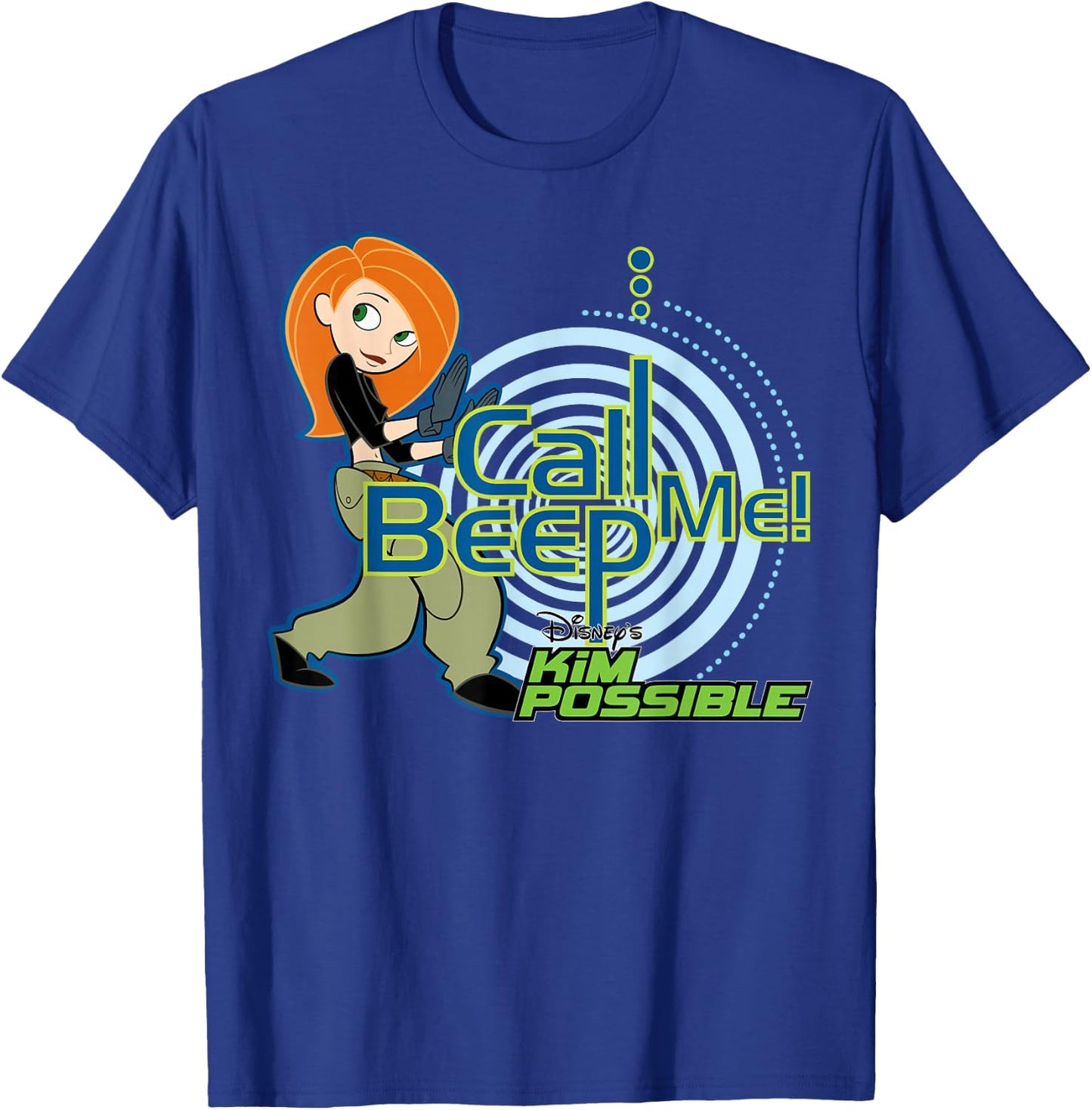 Kim Possible - Call Me Beep Me T-Shirt - T-Shirt | Royal