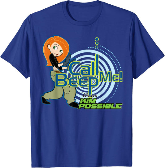 Kim Possible - Call Me Beep Me T-Shirt - T-Shirt | Royal