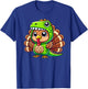 Thanksgiving Turkey in T-Rex Costume Funny Dinosaur Disguise T-Shirt - T-Shirt | Royal