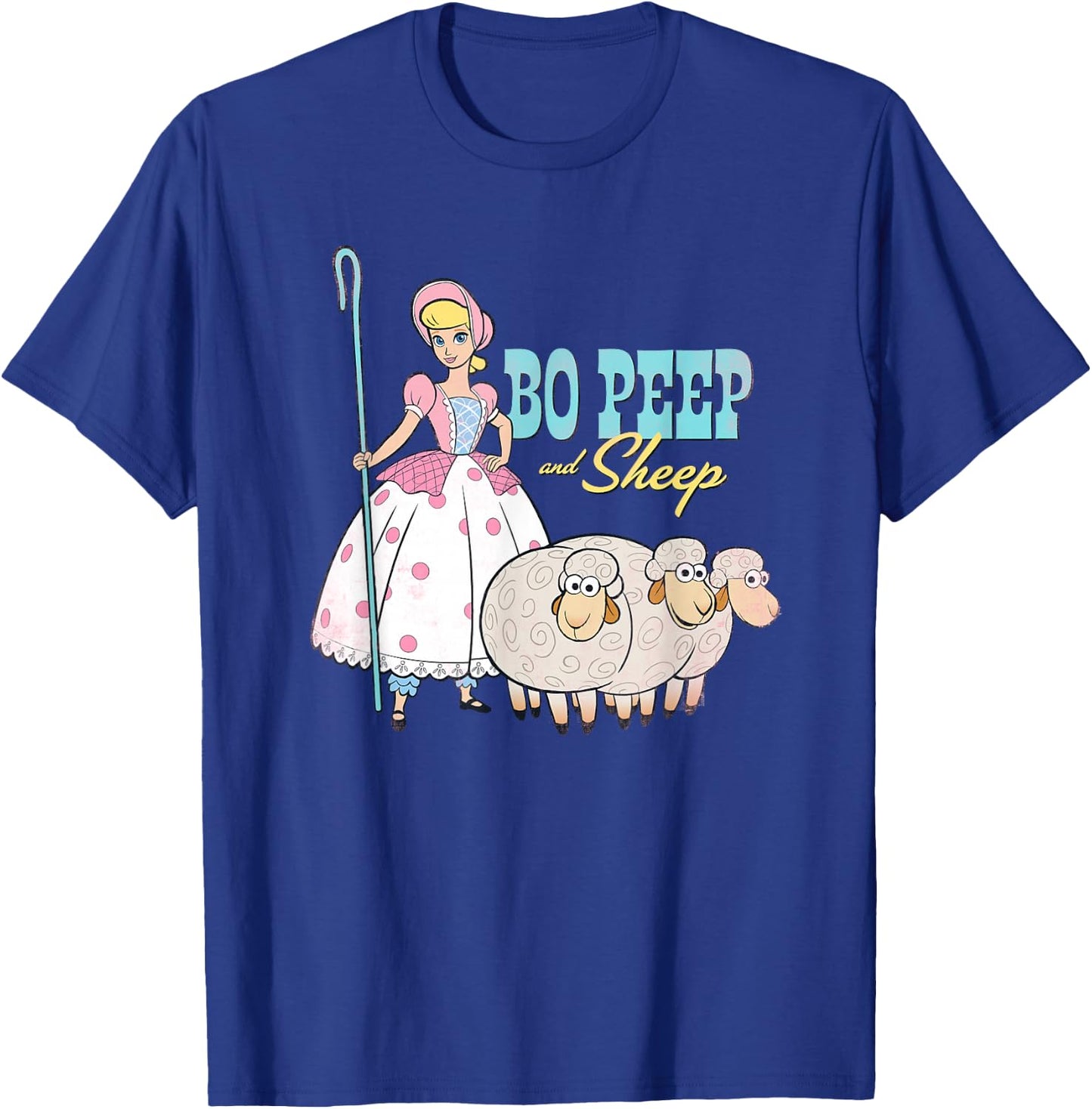 Disney Pixar Toy Story 4 Bo Peep and Sheep T-Shirt - T-Shirt | Royal