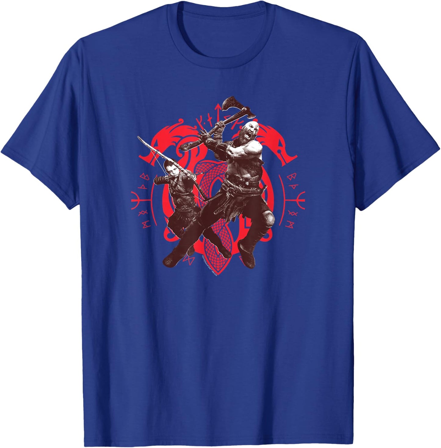 God of War Kratos and Atreus Norse T-Shirt - T-Shirt | Royal