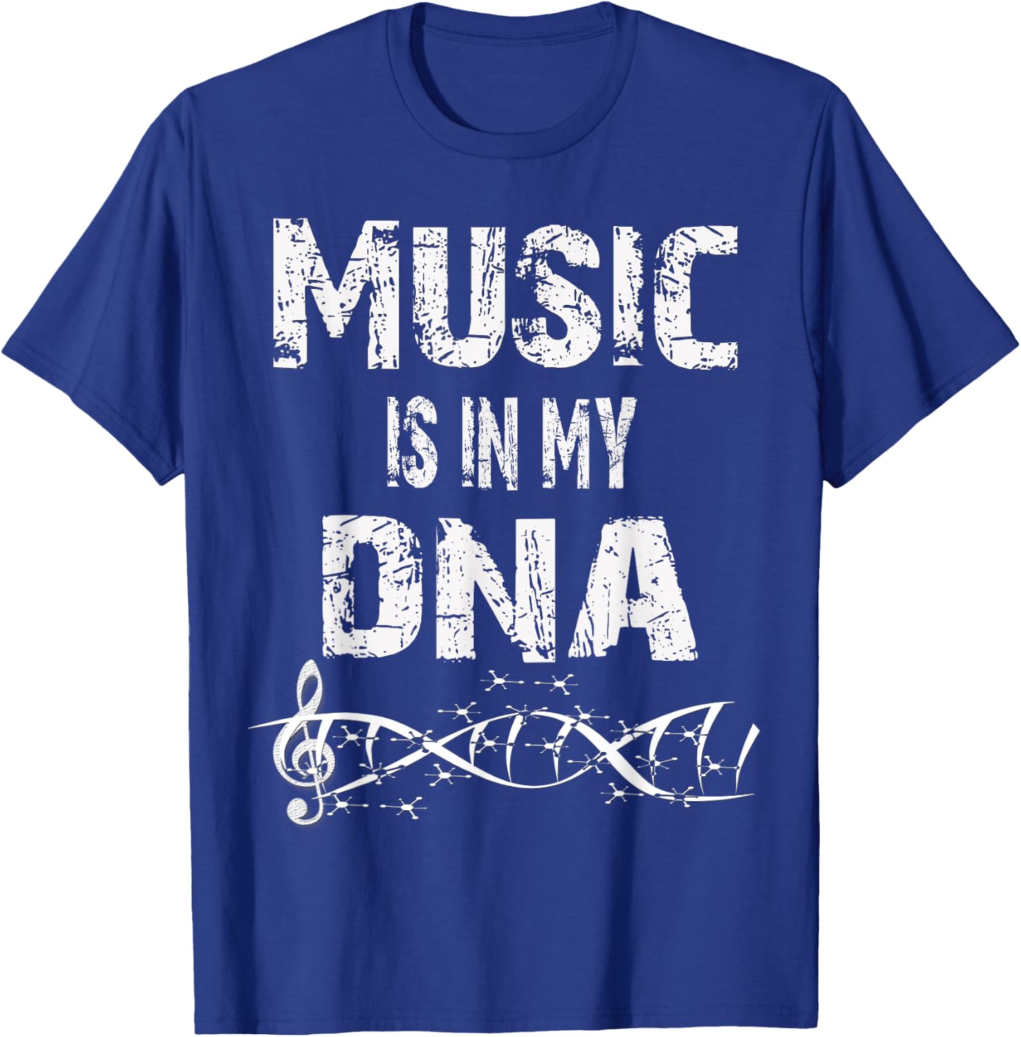 Music Is In My DNA-Musician T-Shirt - T-Shirt | Royal