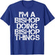 BISHOP Funny Surname Family Tree Birthday Reunion Gift T-Shirt - T-Shirt | Royal