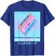 Mix Tape 80s Japanese Otaku Aesthetic Vaporwave T-Shirt - T-Shirt | Royal