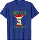 Horror Rotten To The Core Scary Skeleton Face Apple Core T-Shirt - T-Shirt | Royal