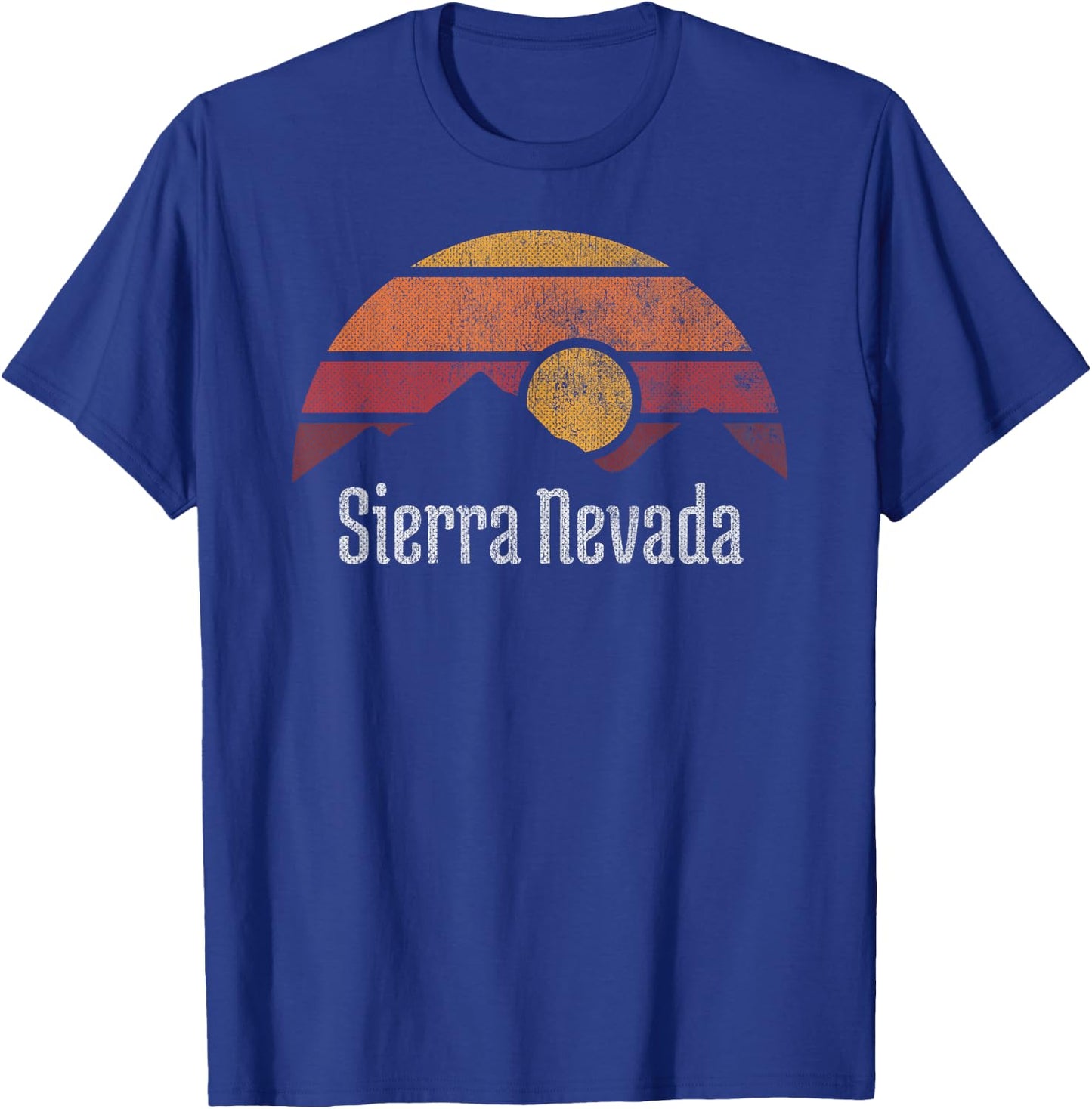 Vintage California Sierra Nevada T-Shirt - T-Shirt | Royal