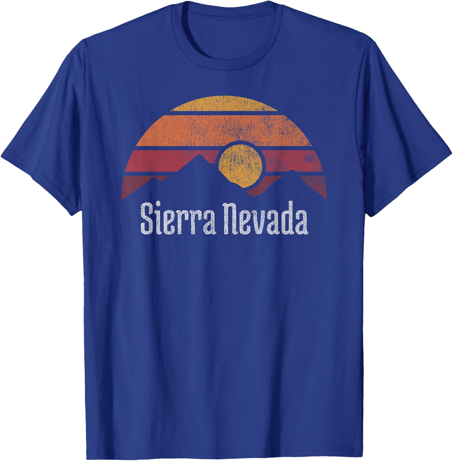 Vintage California Sierra Nevada T-Shirt - T-Shirt | Royal